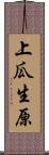 上瓜生原 Scroll