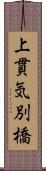 上貫気別橋 Scroll