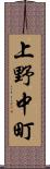 上野中町 Scroll