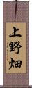 上野畑 Scroll