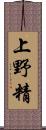 上野精 Scroll