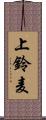 上鈴麦 Scroll