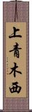 上青木西 Scroll