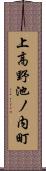 上高野池ノ内町 Scroll