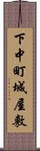 下中町城屋敷 Scroll