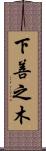 下善之木 Scroll