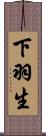 下羽生 Scroll