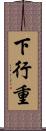 下行重 Scroll