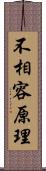 不相容原理 Scroll