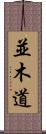 並木道 Scroll