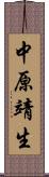 中原靖生 Scroll