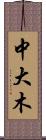 中大木 Scroll