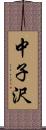 中子沢 Scroll