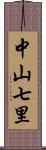 中山七里 Scroll