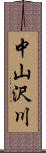 中山沢川 Scroll