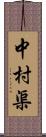 中村渠 Scroll