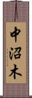 中沼木 Scroll