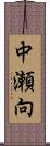 中瀬向 Scroll