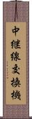 中継線交換機 Scroll