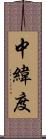 中緯度 Scroll