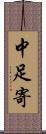 中足寄 Scroll