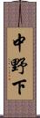 中野下 Scroll