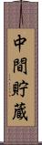 中間貯蔵 Scroll
