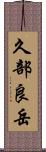 久部良岳 Scroll