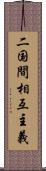 二国間相互主義 Scroll