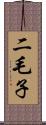 二毛子 Scroll