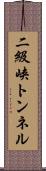 二級峡トンネル Scroll