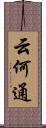 云何通 Scroll