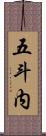 五斗内 Scroll