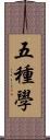 五種學 Scroll