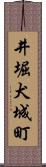 井堀犬城町 Scroll