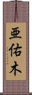 亜佑木 Scroll