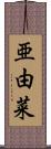 亜由菜 Scroll