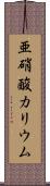 亜硝酸カリウム Scroll