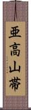 亜高山帯 Scroll