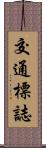 交通標誌 Scroll