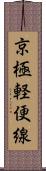 京極軽便線 Scroll