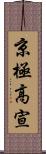 京極高宣 Scroll