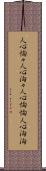 人心恟々 Scroll