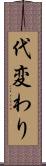 代変わり Scroll
