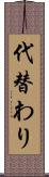 代替わり Scroll