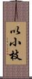 以小枝 Scroll