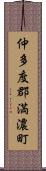 仲多度郡満濃町 Scroll
