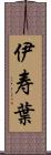 伊寿葉 Scroll