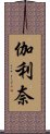 伽利奈 Scroll