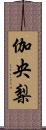 伽央梨 Scroll